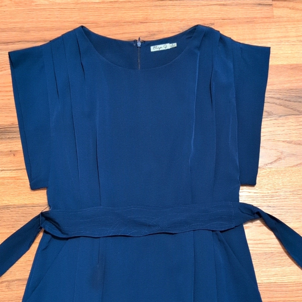 Purple Knee Length Dress - Picture 2 of 5